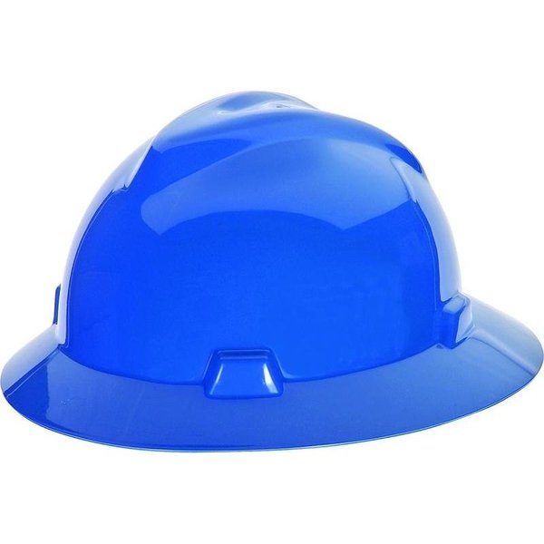 Msa Safety SWX00427 Hard Hat, 4Point Textile Suspension, HDPE Shell, Blue, Class E SWX00427-01